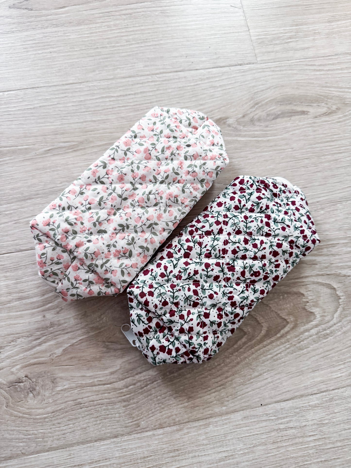 Floral Cosmetic Bags