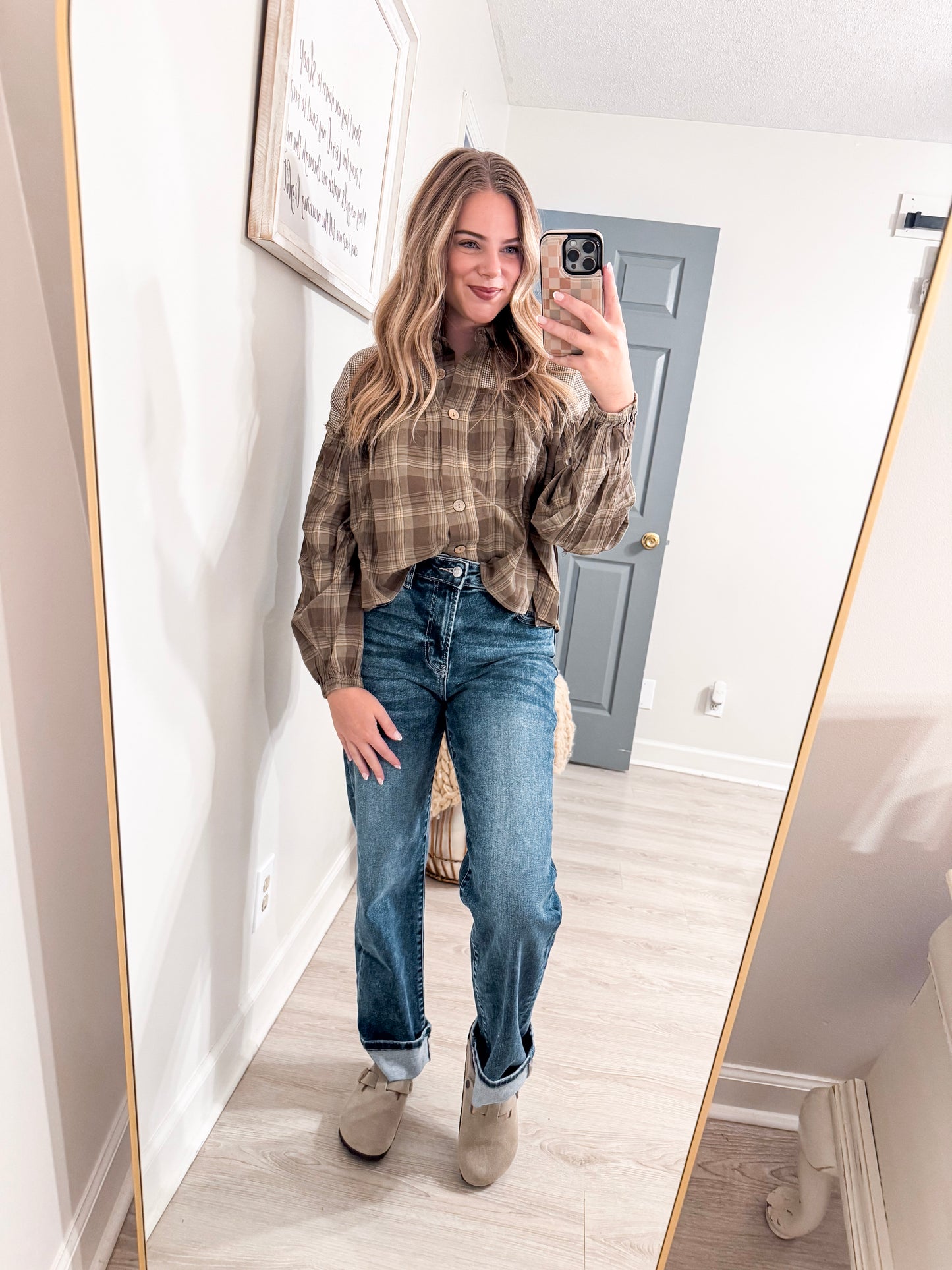 Cuffed Length Jeans