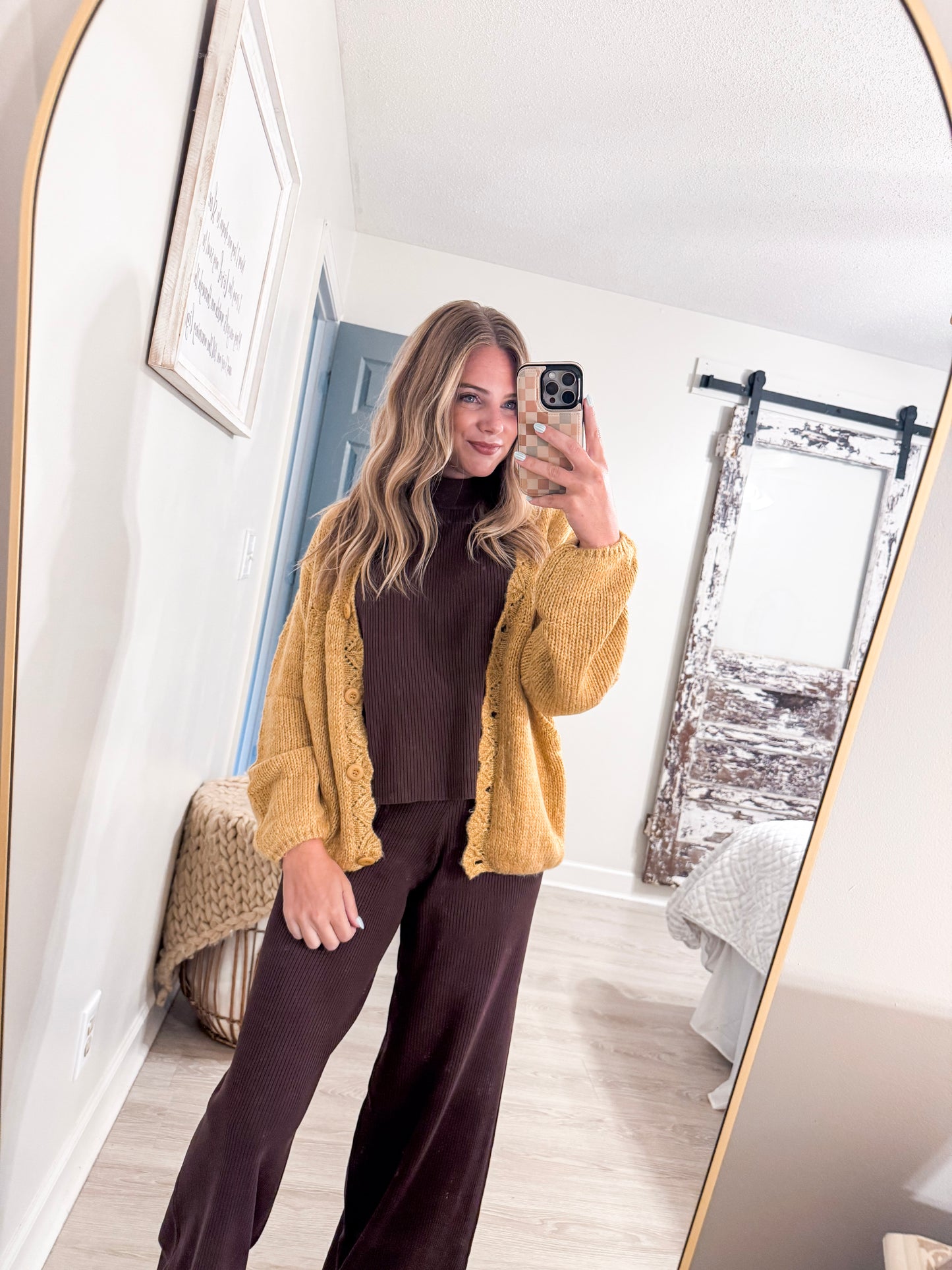 Light French Button Cardigan