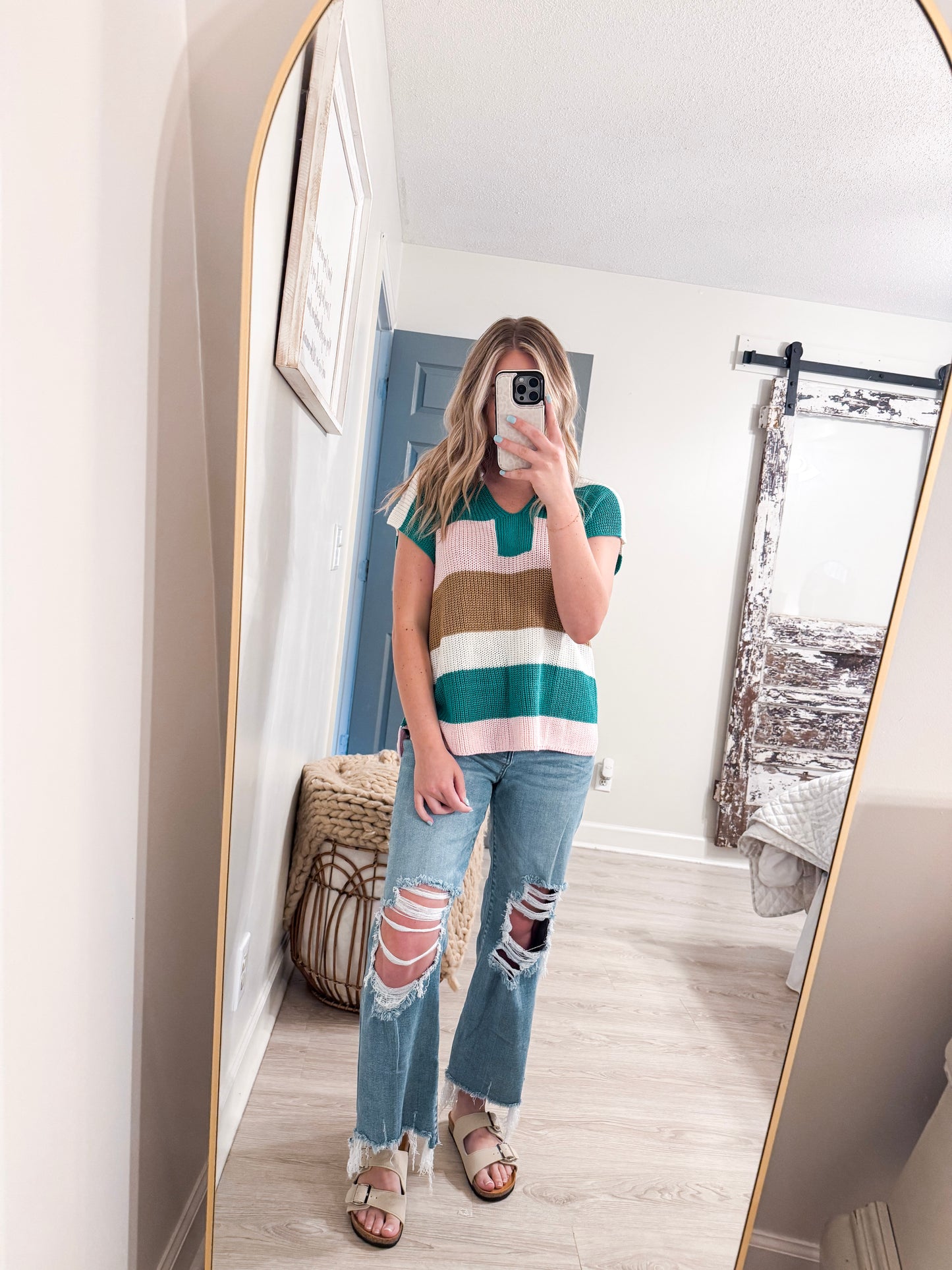 Color Block Sweater