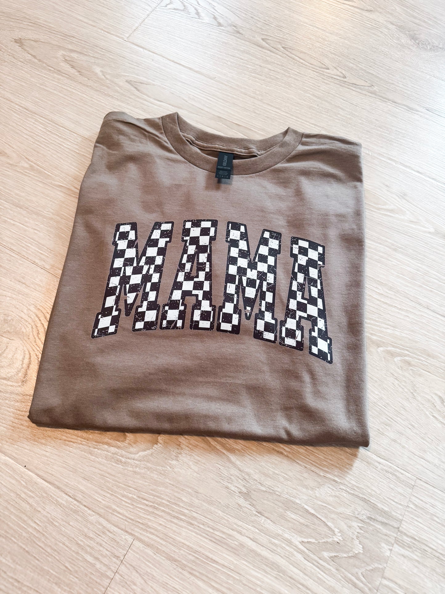 Checkered Mama Shirt
