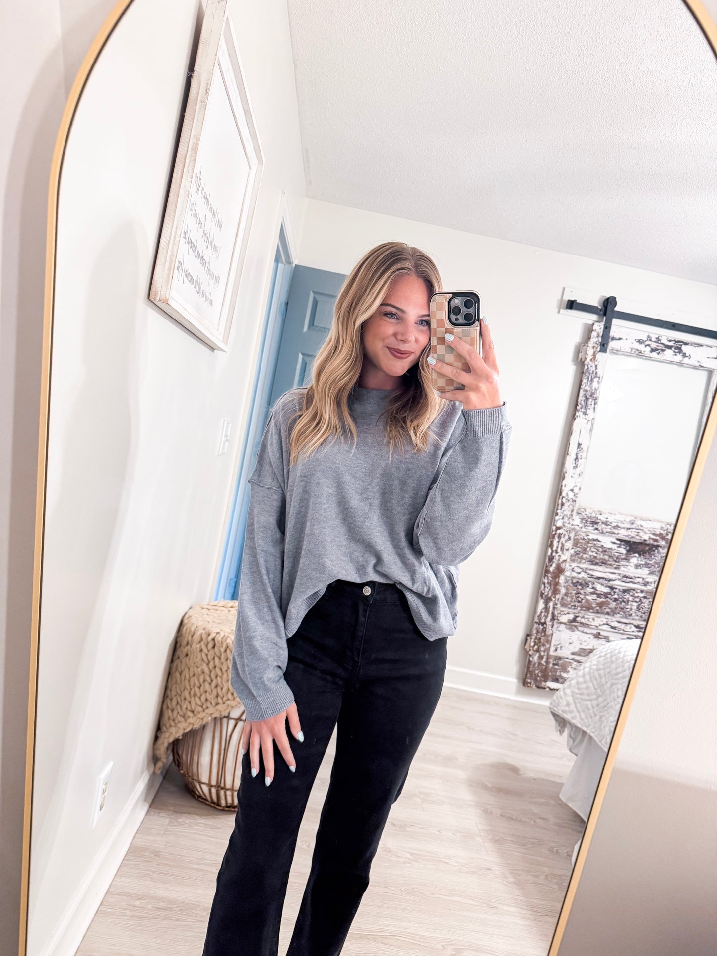High Neck Sweater