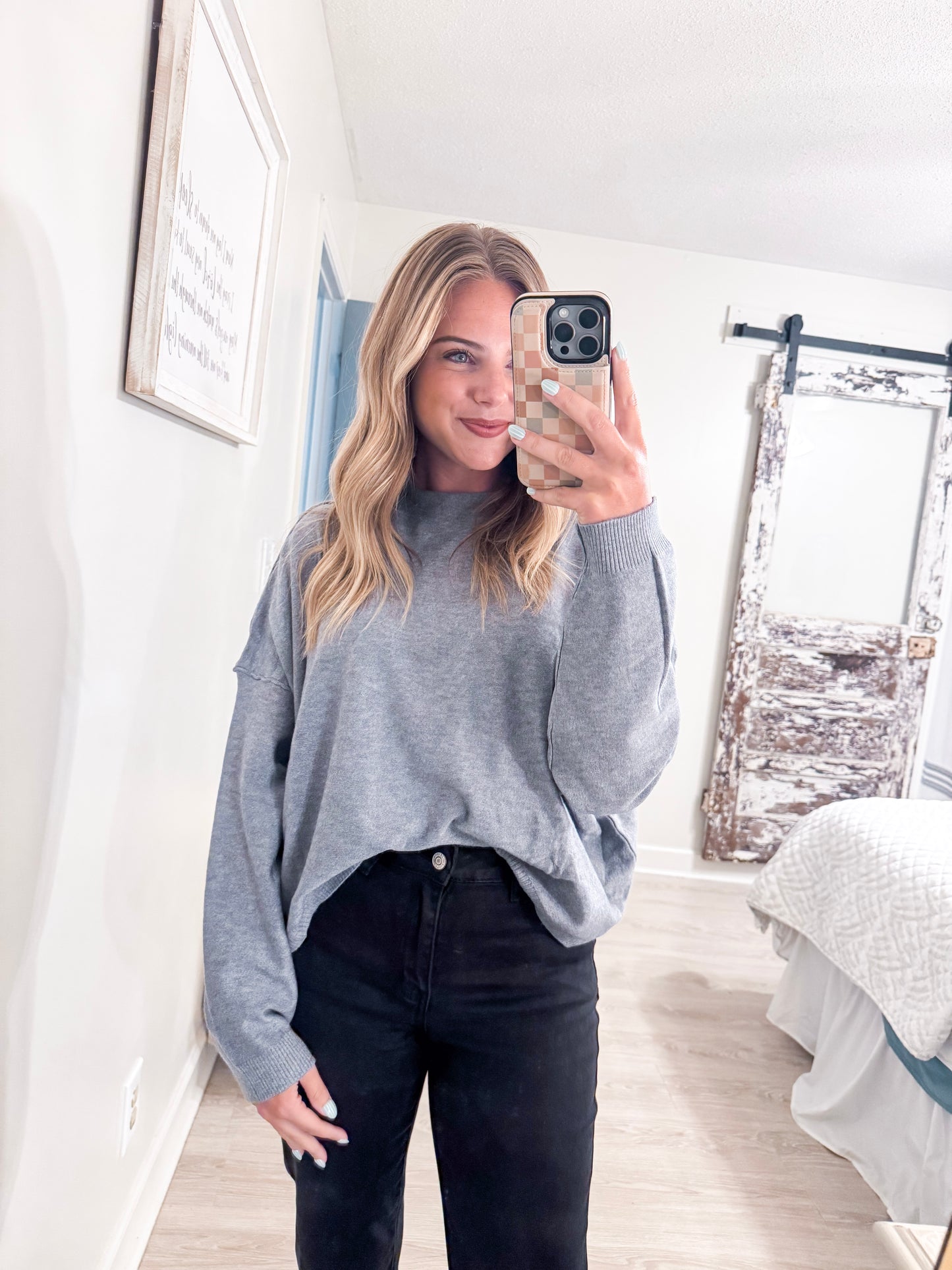 High Neck Sweater