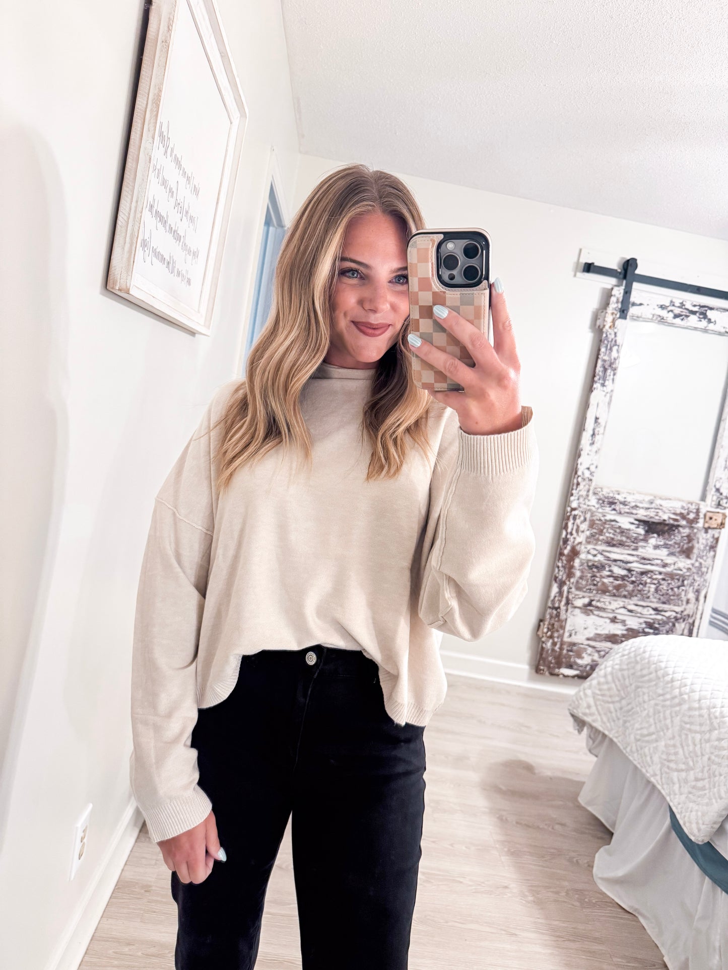 High Neck Sweater