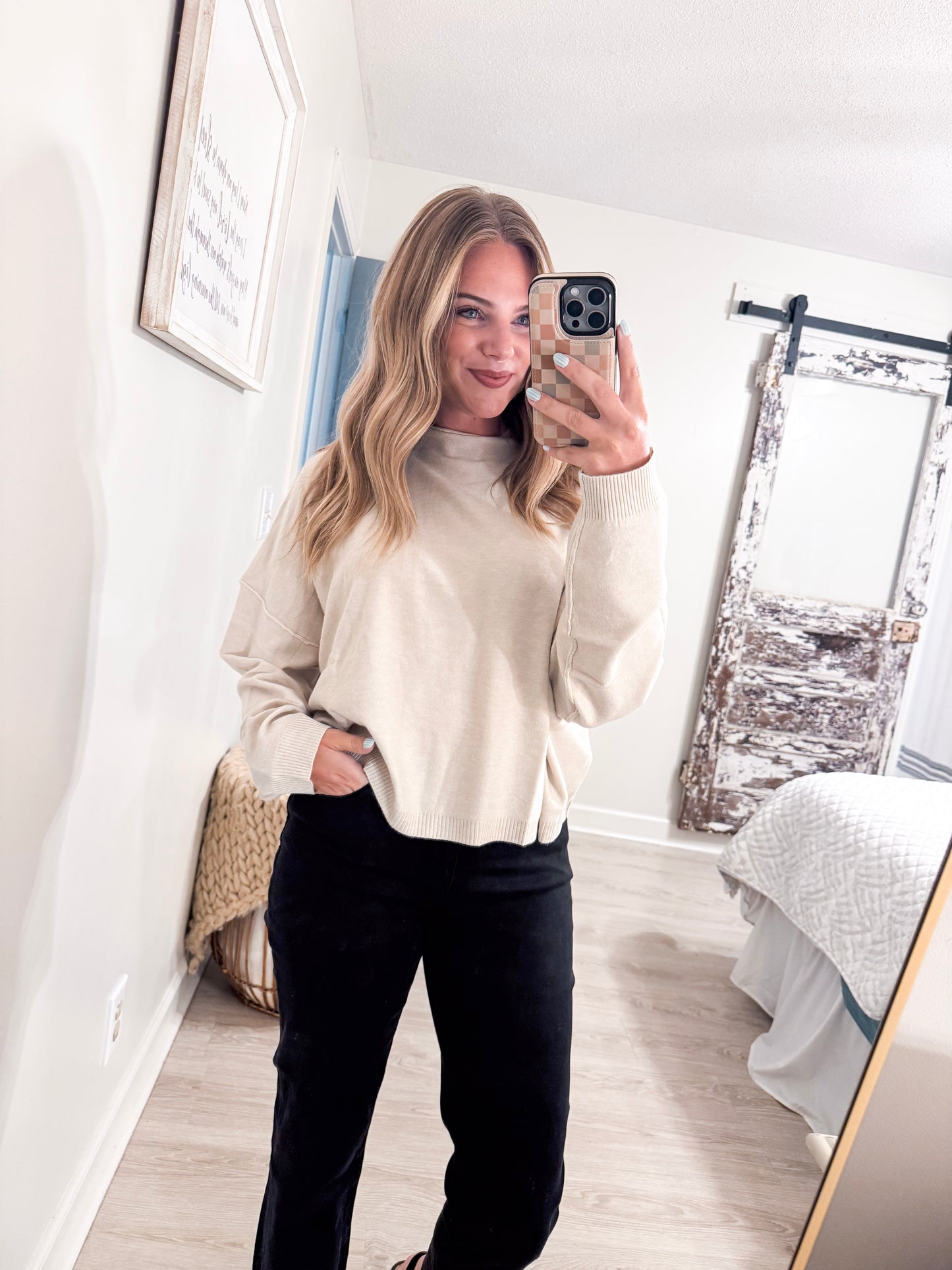 High Neck Sweater