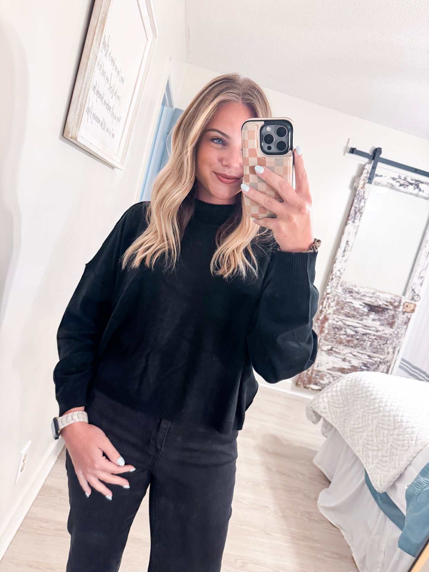 High Neck Sweater