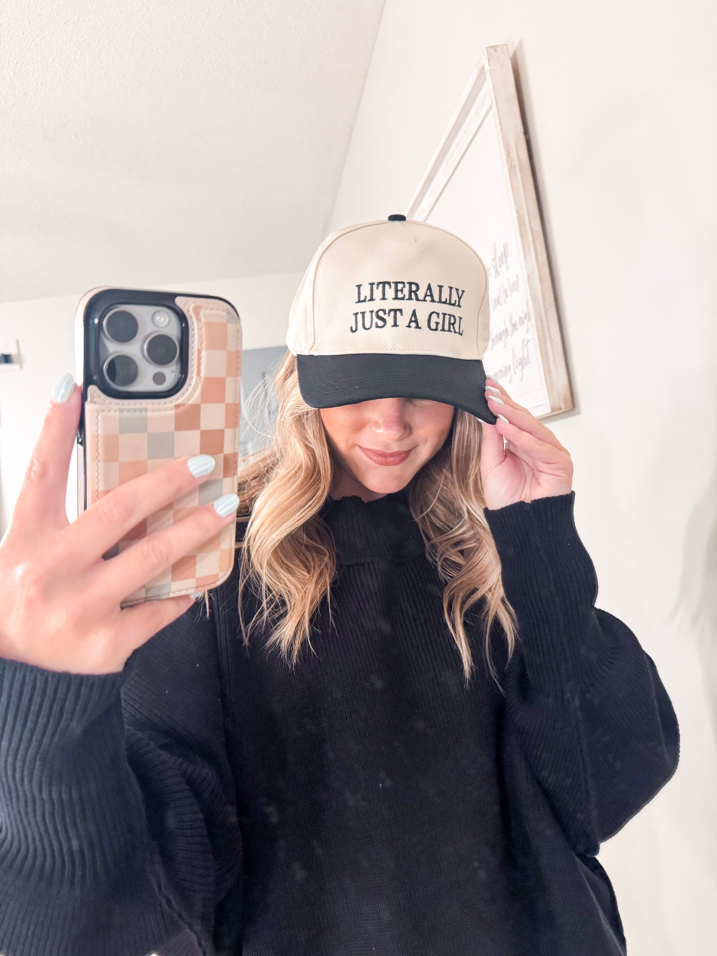 Literally Just A Girl Hat