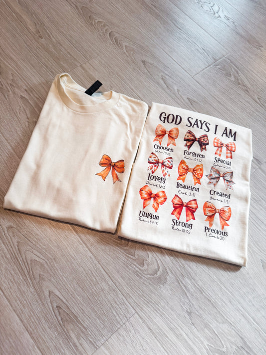 God Says I Am Shirt