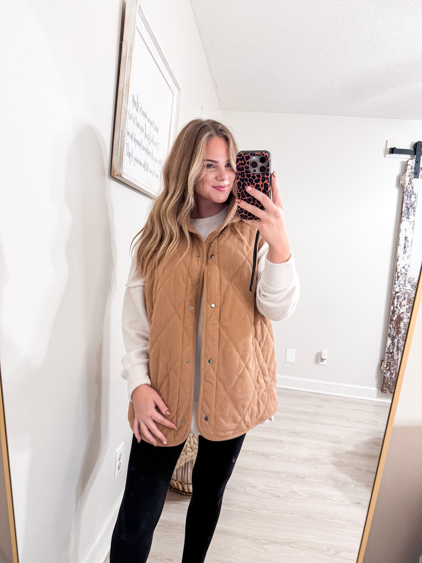 Curvy Quilted Vest