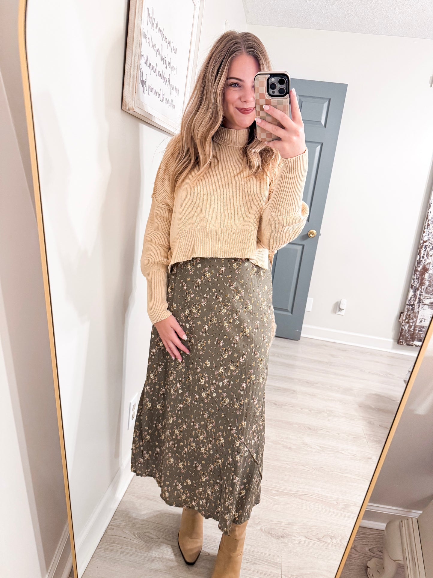 DITSY FLORAL SKIRT
