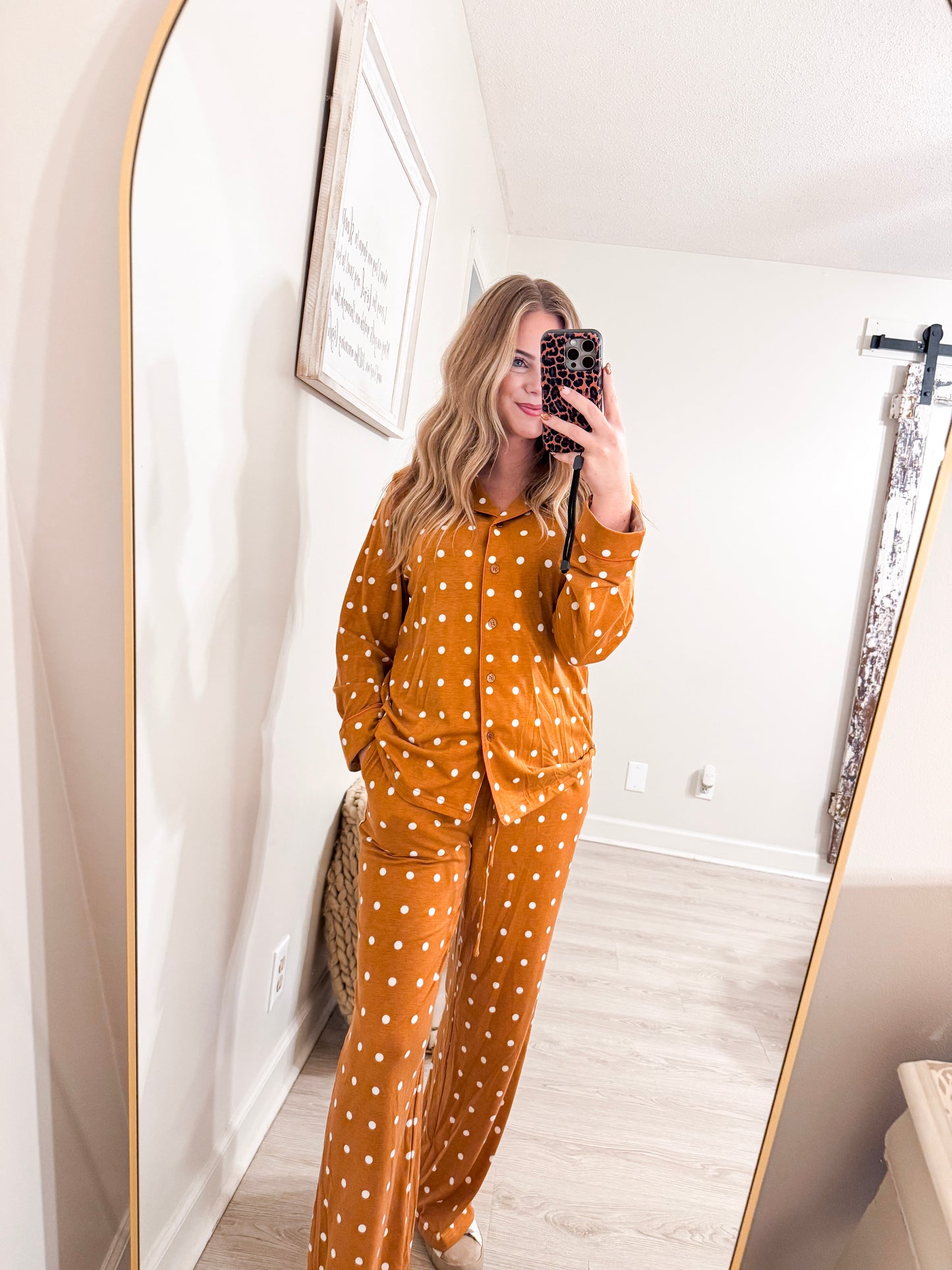 Polka Dot Pajamas