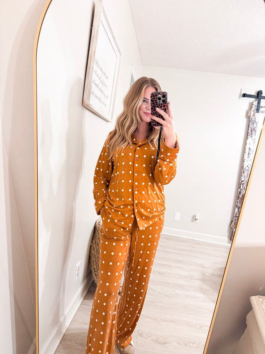 Polka Dot Pajamas