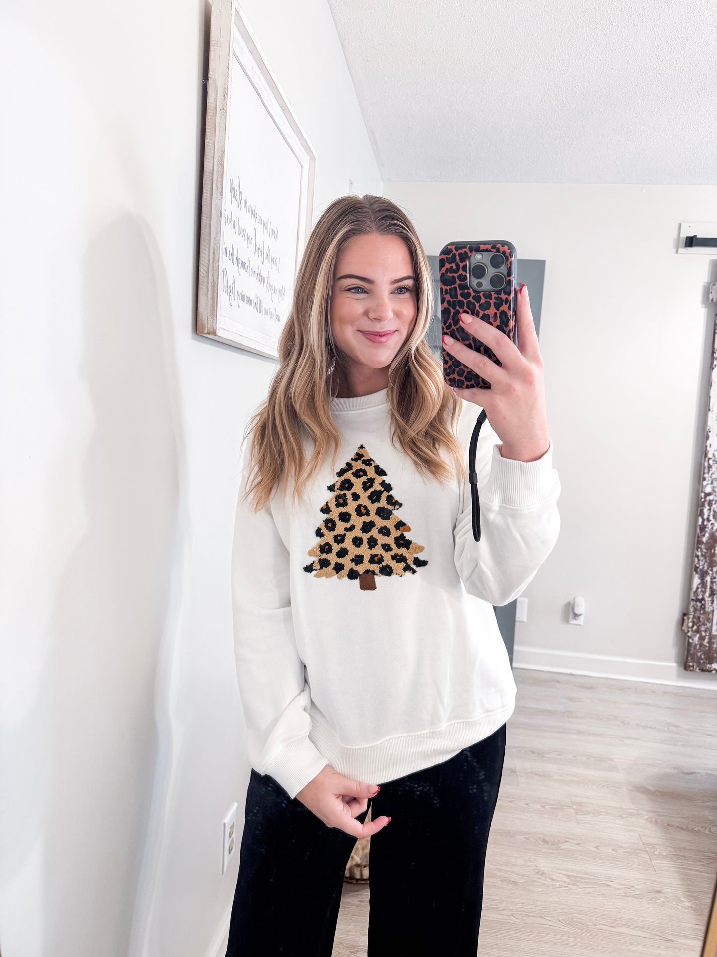 Leopard Tree Sweatshirt