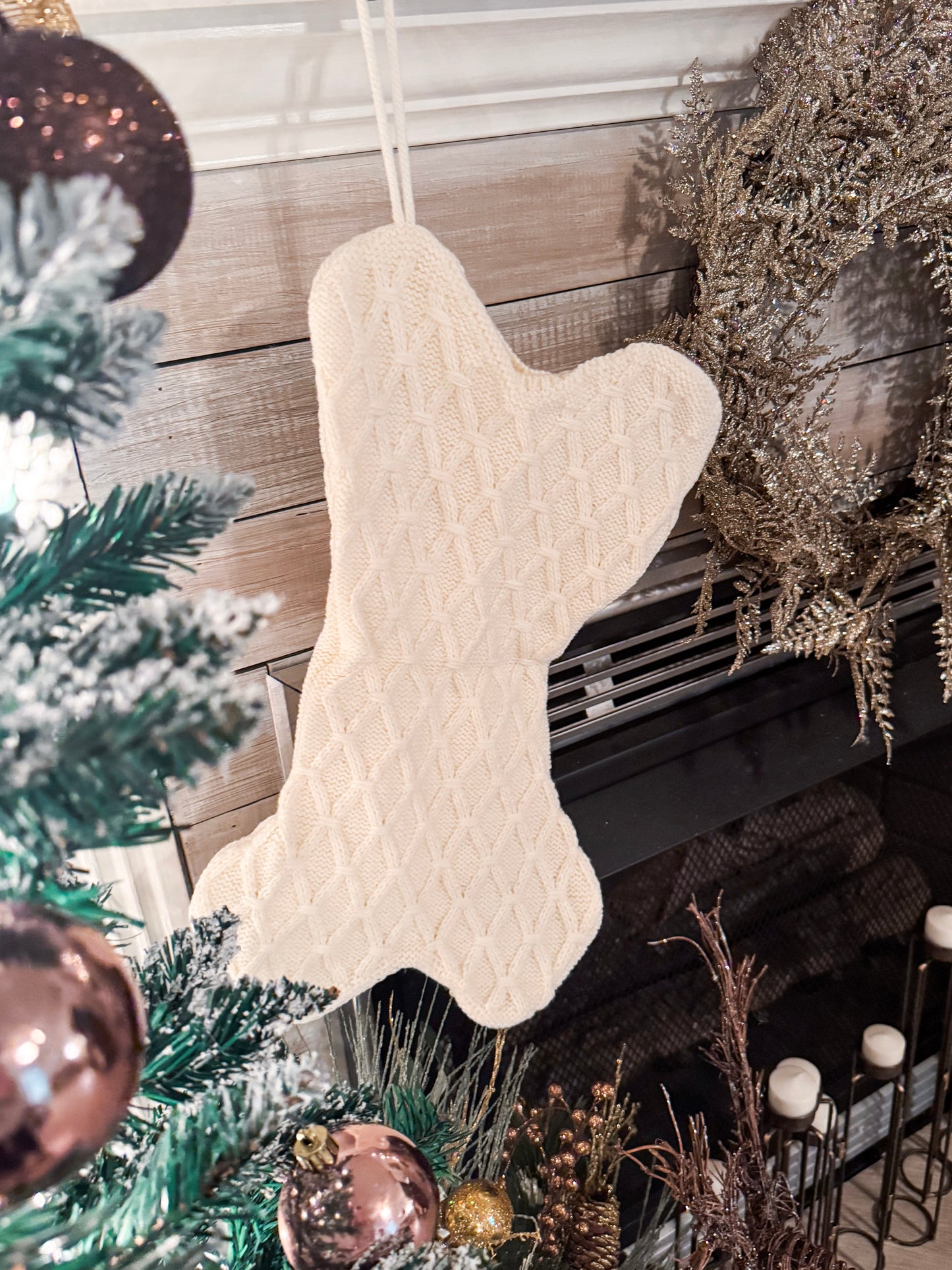 Personalized Bone Christmas Stockings