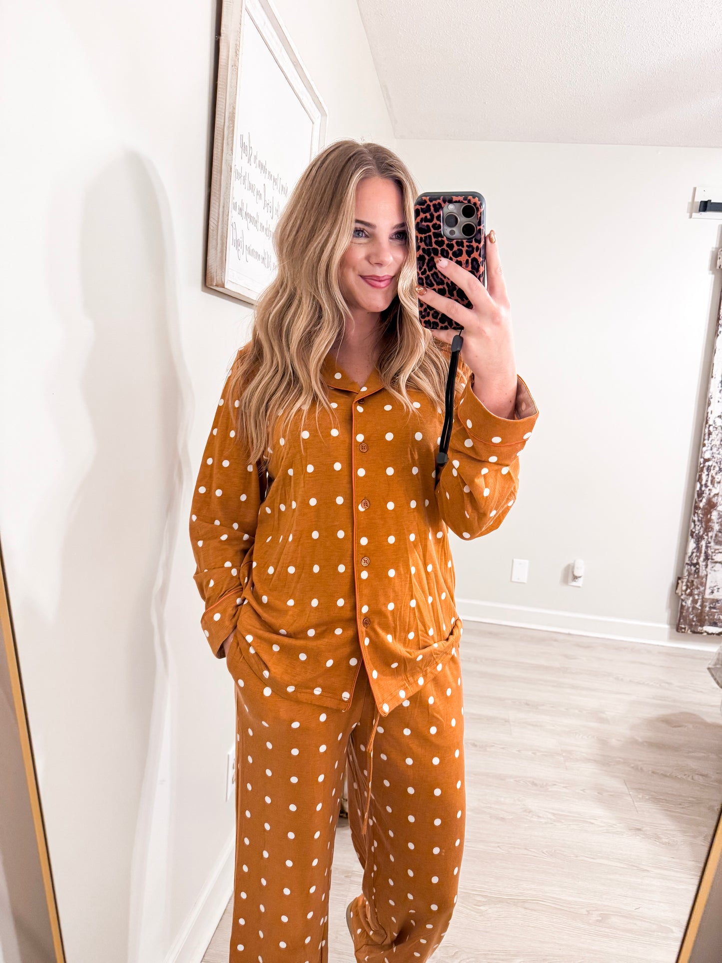 Polka Dot Pajamas