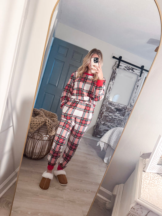 Red Plaid Pjs