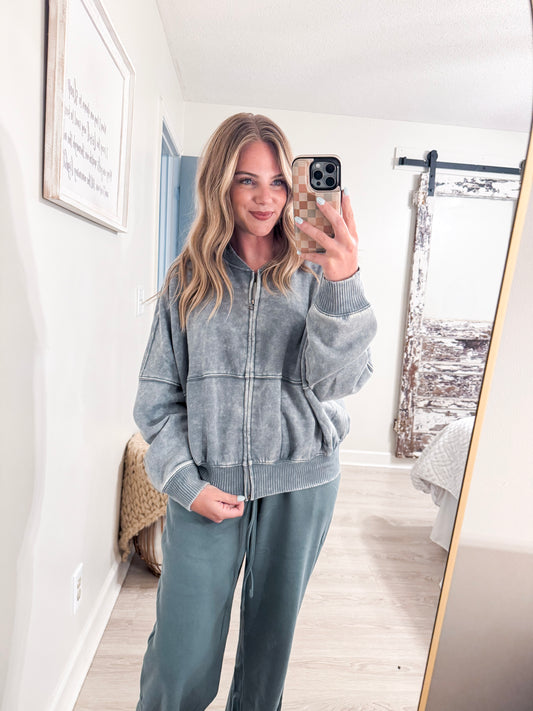 Ash Jade Zipped Jacket