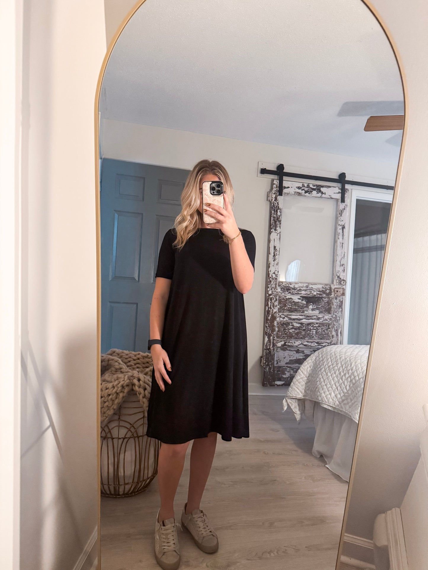 Black T-Shirt Dress