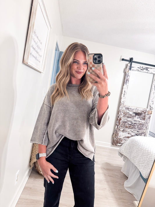 Mocha Knit Sweater