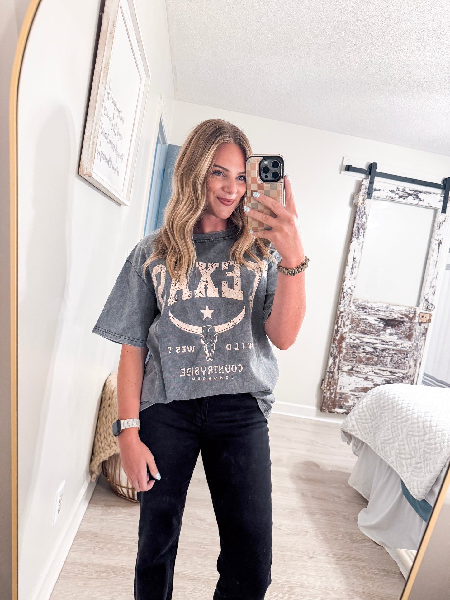 Texas Acid Washed Tee