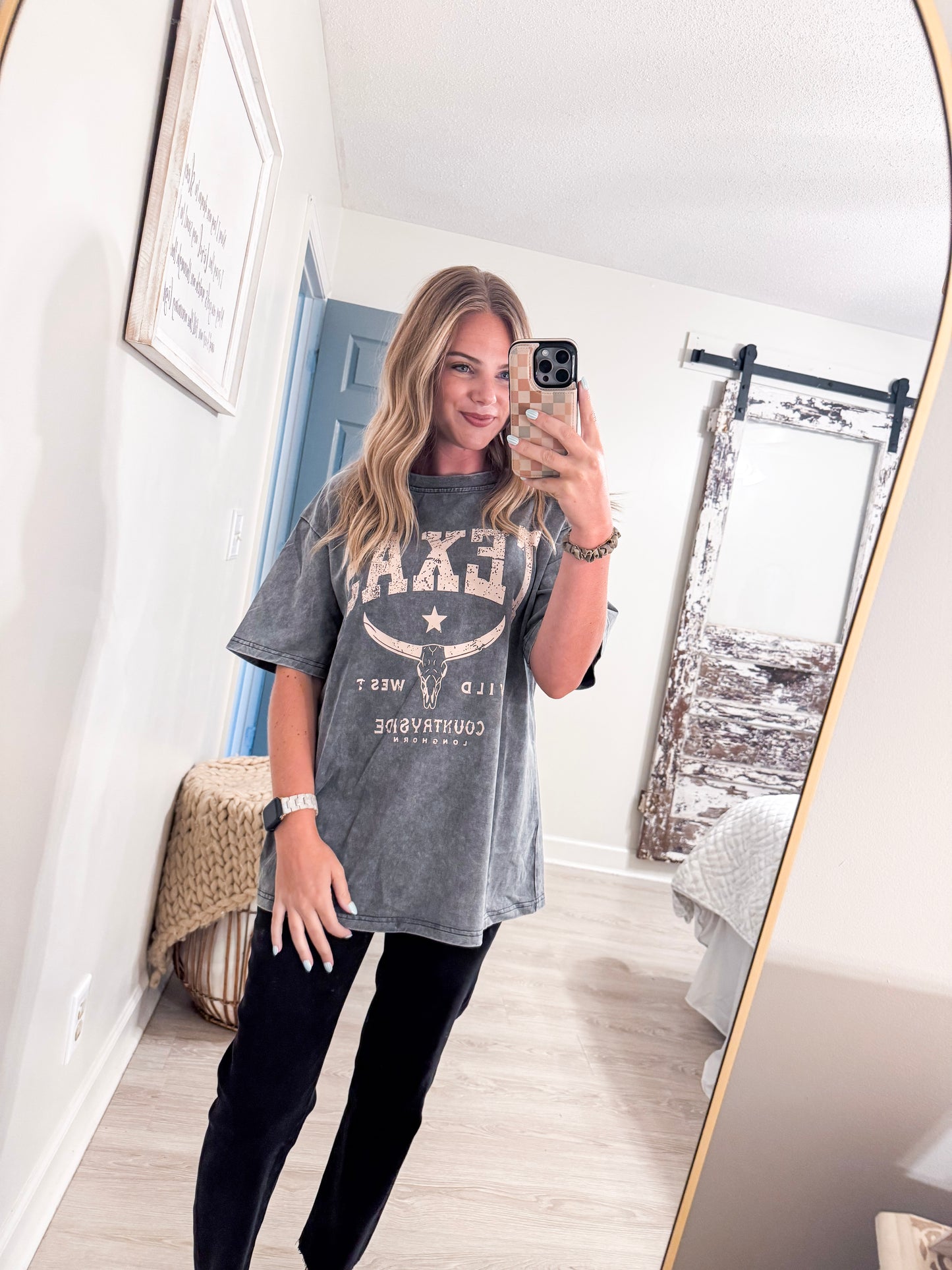 Texas Acid Washed Tee