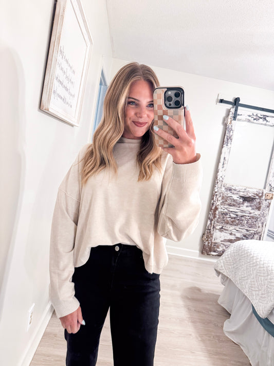 High Neck Sweater