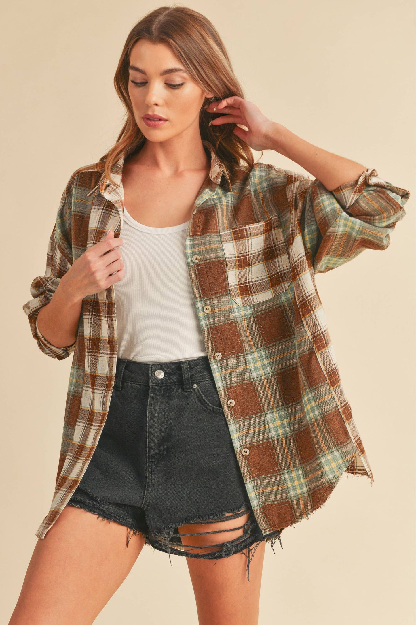 Noelle Flannel Shirt