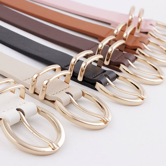 RING HOLE PIN BUCKLE BELT